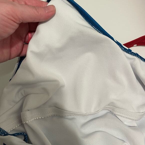 Unbranded Women's 2XL Teal White Dinosaur Skeleton One Piece Swimsuit FUN! - Picture 4 of 5